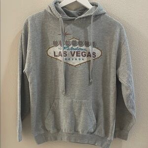 Gray Las Vegas Hoodie